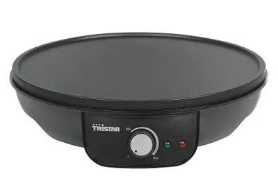 Produktbild von Tristar BP-2637 Crêpe-Maker, 1 Crepe(s), Schwarz, 300 cm, Bakelit, Drehregler, 215 °C
