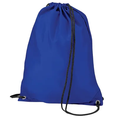 Produktbild von BagBase Budget Turnbeutel, wasserabweisend, 11 Liter BC2538 (Einheitsgröße) (Königsblau)