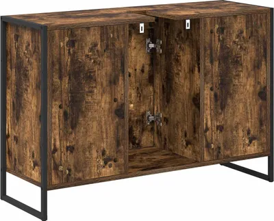 Obrázek produktu pro Koupelnová skříň Kouřový dub 90 x 30 x 60 cm kompozitní dřevo
