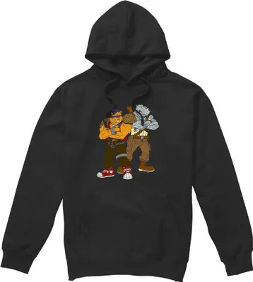 Image de Teenage Mutant Ninja Turtles - Sweat à capuche pour homme TV8858 (XXL) (Noir)