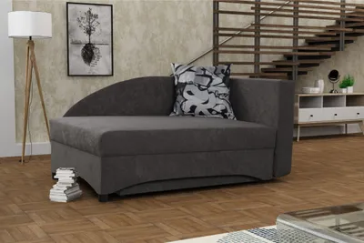 Obrázek produktu pro Dětská válenda 80x200 BENIGNA - tmavě šedá, pravá