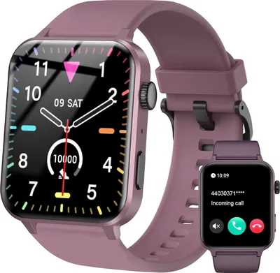 Produktbild von Smartwatch für Frauen und Männer 1,85 Zoll Sportuhr mit Schrittzähler Herzfrequenzmonitor Schlafmonitor Fitness Tracker Wasserdicht Android IOS