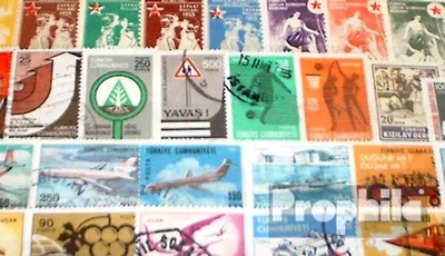 Produktbild von Briefmarken Türkei 100 verschiedene Sondermarken