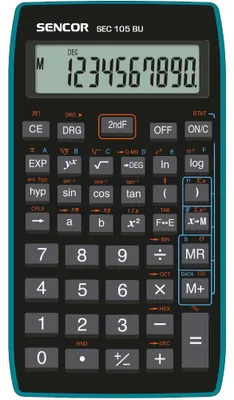 Produktbild von SEC 105 BU Schulrechner SENCOR