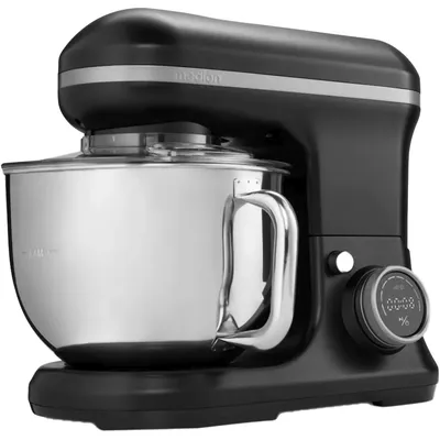 Immagine prodotto di Robot da cucina MEDION (ciotola in acciaio inox da 5 litri, 1.200 watt, ciotola per la preparazione di gelati, per mescolare impastare, display digitale, impastatrice, impastatrice, MD18420) nero