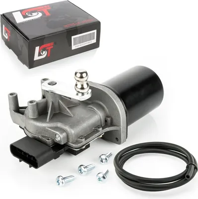 Produktbild von Wischermotor Frontscheibe mit Schlauch für CITROEN PEUGEOT BOXER FIAT DUCATO 250