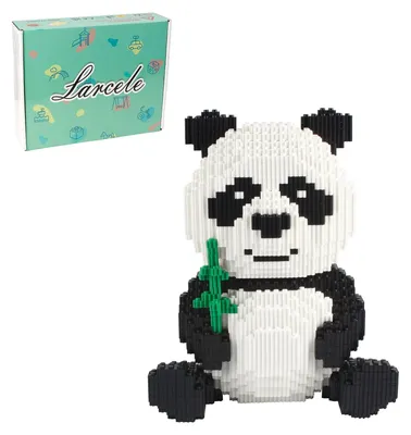 Zdjęcie produktu dla Elzusha - Klocki konstrukcyjne Panda - 3689 elementów do tworzenia kreatywnych modeli