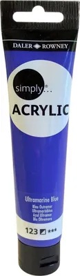 Obrázok produktu pre Daler Rowney Simply Akrylová farba Ultramarine 75 ml 1 ks
