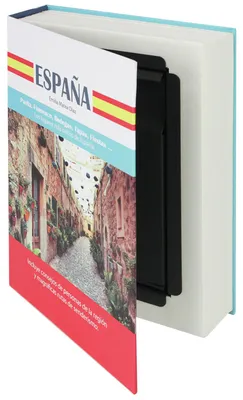 Buchtresor Spanien mit echten Papierseiten von HMF