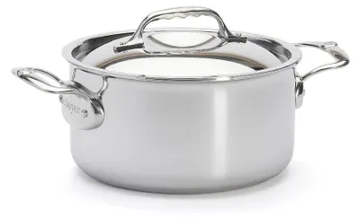 Produktbild von De Buyer Affinity Bratentopf Edelstahl mit Deckel 20 cm