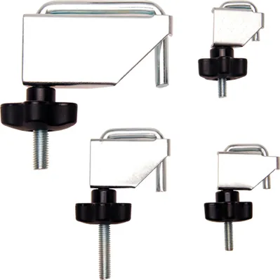Image de Kit professionnel de pinces à colliers de serrage pour tuyaux à liquide 4 pièces Ø 10-15-25-45mm