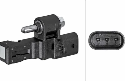 Produktbild von Impulsgeber Kurbelwelle Hallsensor 3-polig HELLA für u.a. PEUGEOT 308