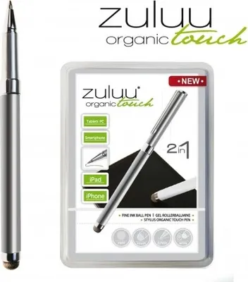 Produktbild von Stylus Touch Pen silber-titan  'Zuluu Organic Touch'