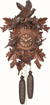 Produktbild von Engstler - 640_Q - Kuckucksuhr - Quarz - Nussbaum - 43 cm