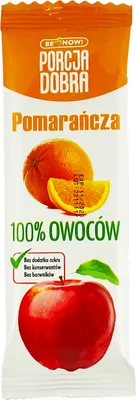 Obrázok produktu pre Przekąska Porcja Dobra jabłkowo-pomarańczowa 16g