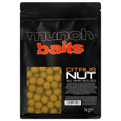 Produktbild von Munch Baits 14mm - Zitrusnuss 1kg.