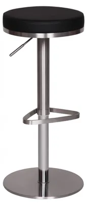 Produktbild von Barhocker >WL1.293< in Schwarz - 82x38cm (HxD)