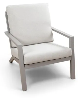 Produktbild von Loungesessel Bezano | Taupe/Champagner | Aluminium | 2er Set