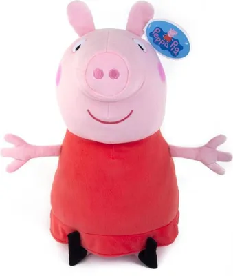 happy pig☆様 Świnka Peppa pluszowa zabawka do przytulania 