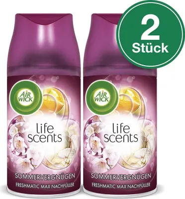 Produktbild von Air Wick Freshmatic Max Nachfüller Duopack Sommervergnügen Raumduft 2 x 250ml
