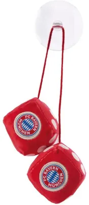 Image de Peluche NICI FC BAYERN MÜNCHEN cube 4x4cm, VERT