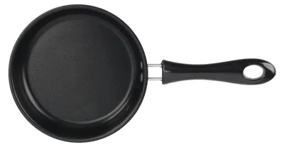 Bratpfanne mit Antihaftbeschichtung, Edelstahl, 14 cm, für Gas- und Elektroherd