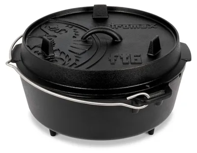 Produktbild von Petromax Feuertopf ft6 Standfuß,5,7 L,Gusseisen