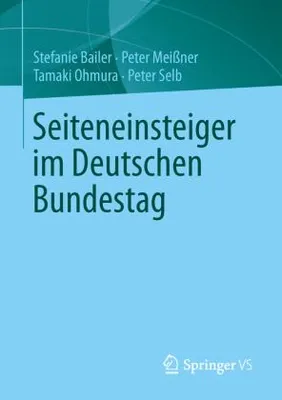 Obrázek produktu pro Seiteneinsteiger im Deutschen Bundestag