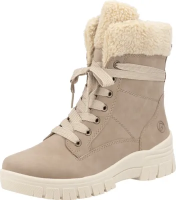Produktbild von Remonte Schnürstiefel - Braunbeige Leder : Normal : 38 Größe: 38 Weite: Normal