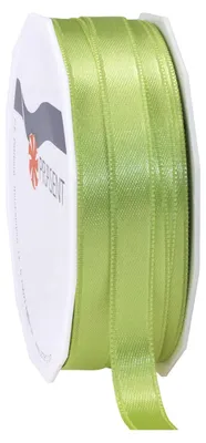 Geschenkband Polyester Pistazie 25 m x 10 mm
