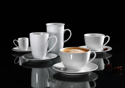 Produktbild von Flirt by R&B 078.831, Einzelbild, 0,35 l, Weiß, Porzellan, Kaffee, 1 Stück(e)