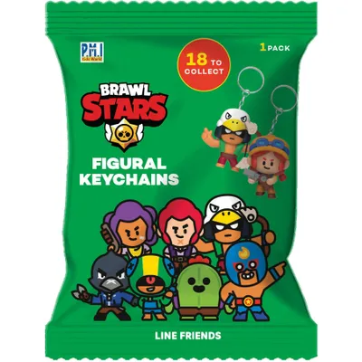 Image de Brawl Stars Porte-clés série 1 en Blind Pack , 4 cm