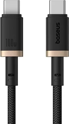 Zdjęcie produktu dla Baseus P10377803U01-00, 1 m, USB C, USB C, USB 2.0, 0,48 Gbit/s, Czarny