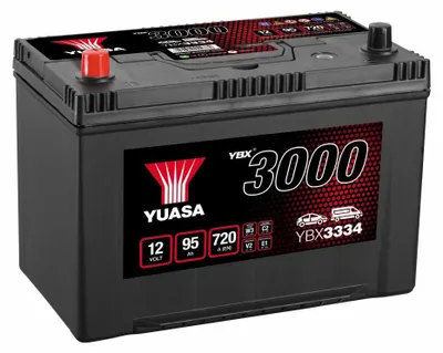 Produktbild von YUASA YBX3000 Starterbatterie 12V 95Ah 720A/EN D31 für Auto LKW Batterie