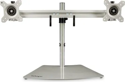 Immagine prodotto di StarTech.com ARMDUOSS supporto da tavolo per Tv a schermo piatto 61 cm (24") Acciaio inossidabile Scrivania