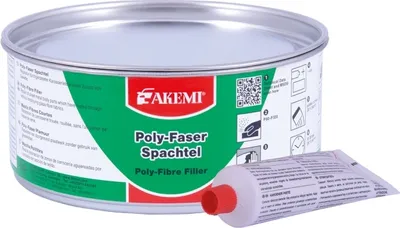 Produktbild von Akemi Poly Faser Spachtel mit Glasfasern hohe Eigenstabilität 1000g