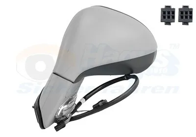 Produktbild von VAN WEZEL 4030817 Außenspiegel Seitenspiegel Links passend für PEUGEOT 207 CC (WD) Beheizt Grundiert