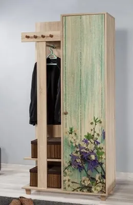Produktbild von Skye Decor, Garmanto 90 - 727, Hallenstand, Sonoma-Eiche, 100 % MELAMINBESCHICHTETE SPANPLATTEN, 90 x 36 x 192 cm