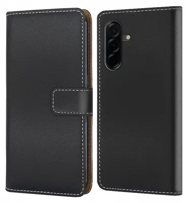 Produktbild von Handyhülle für Samsung Galaxy A16 / A16 5G Schutzhülle Flip Cover Klapp Hülle Handy Tasche Book Case in Schwarz