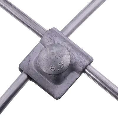 Immagine prodotto di Haus-Held Morsetto croce terra Zn, 38 x 38 mm