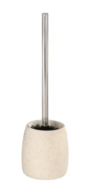 Produktbild von WENKO Toiletten Bürsten Klo Bürste Halter WC Garnitur GOA Beige Bad Gäste WC