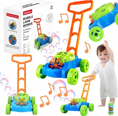 Produktbild von Seifenblasenmaschine mit Rasenmäher und Soundeffekten