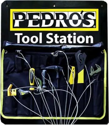 Produktbild von Pedro´s Burrito Tool Station Werkzeugset zur Wandmontage