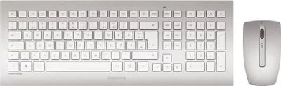 Produktbild von Cherry DW 8000 silver white Wireless Desktop