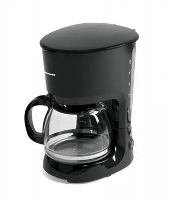 Obrázok produktu pre Heinner HCM-750BK, Kávovar, 1,25 L, Mletá káva, 750 W, Čierna