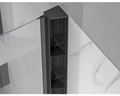 Produktbild von form&style Regalprofil Modena schwarz matt