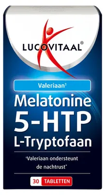 Produktbild von Melatonin 5 HTP L-Tryptophan 30 Tabletten