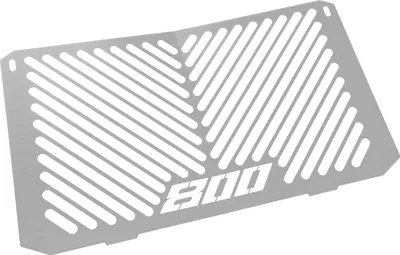 Obrázek produktu pro Kryt chladiče ZIEGER kompatibilní s Yamaha FZ8 | Fazer logo stříbrná