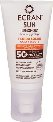 Produktbild von Ecran Sun Lemonoil Face And Neck Fluid Spf50 50ml