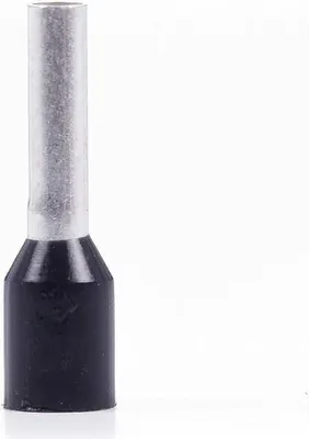 Immagine prodotto di 100 pezzi Terminale per cavo secondo DIN 1,5 qmm 8 mm nero VZ isolato 4728